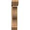 Ekena Millwork Funston Slat Smooth Bracket w/ Offset Brace, Western Red Cedar, 7 1/2"W x 32"D x 36"H BKT0806X32X36FST06SWR - alternate 2